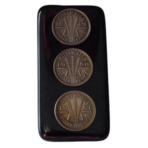 Handcrafted Large/Huge Ceramic Statement Cocktail Ring with Australian C…